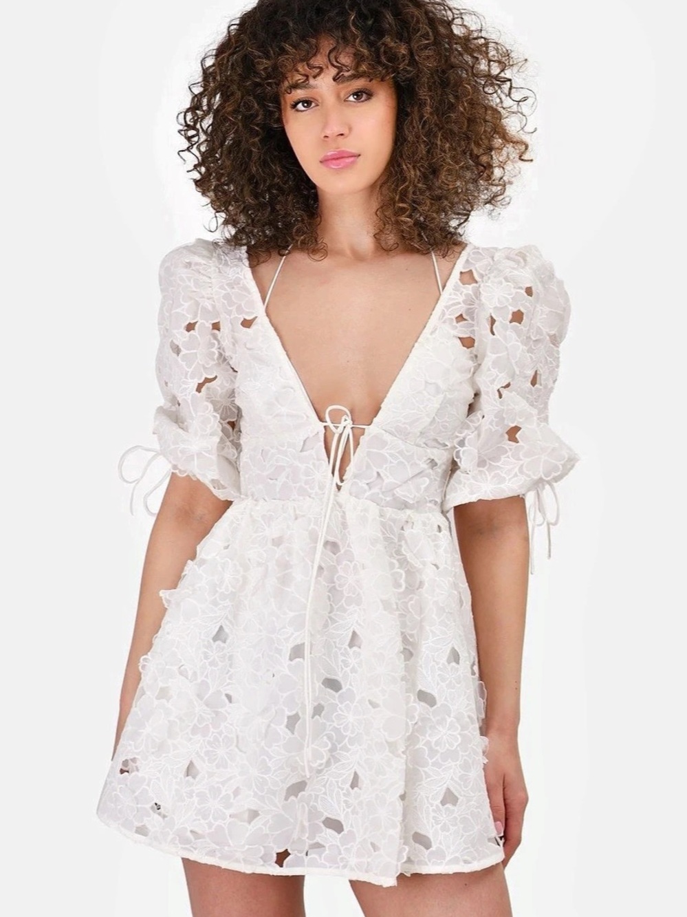 For Love & Lemons Leighton Mini Dress